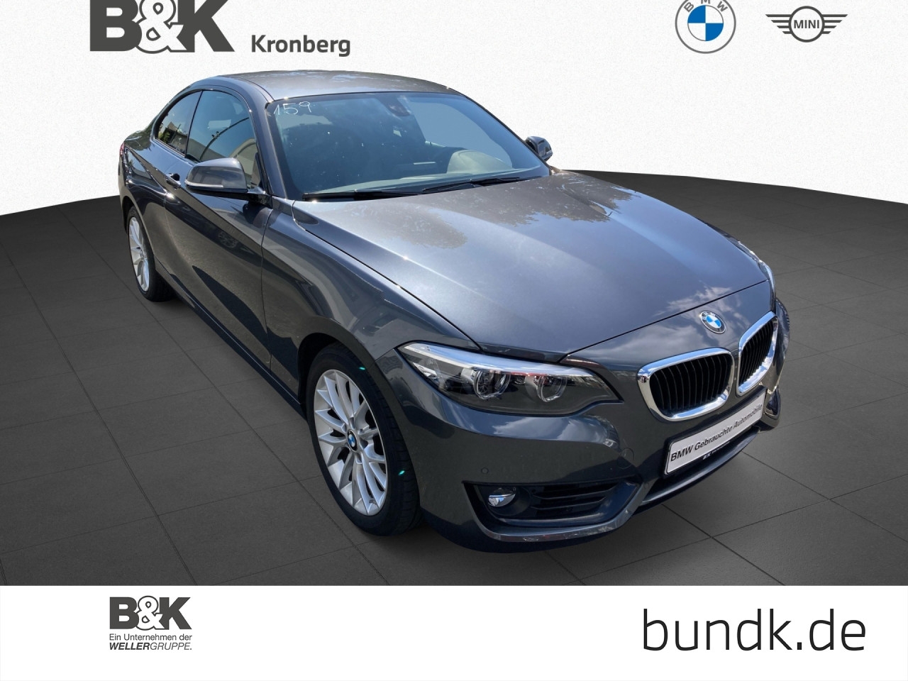 Bild 1 | BMW 218i Coupe Navi HK LED Tempo SpoSi KAM SHZ Klima