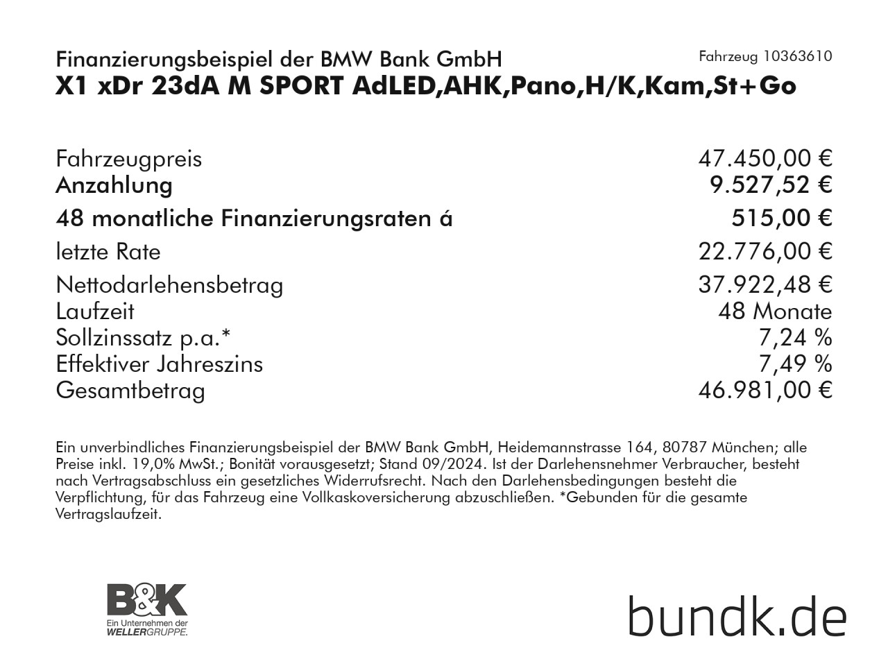 Bild 2 | BMW X1 xDr 23dA M SPORT AdLED, AHK, Pano, H/K, Kam, St+Go