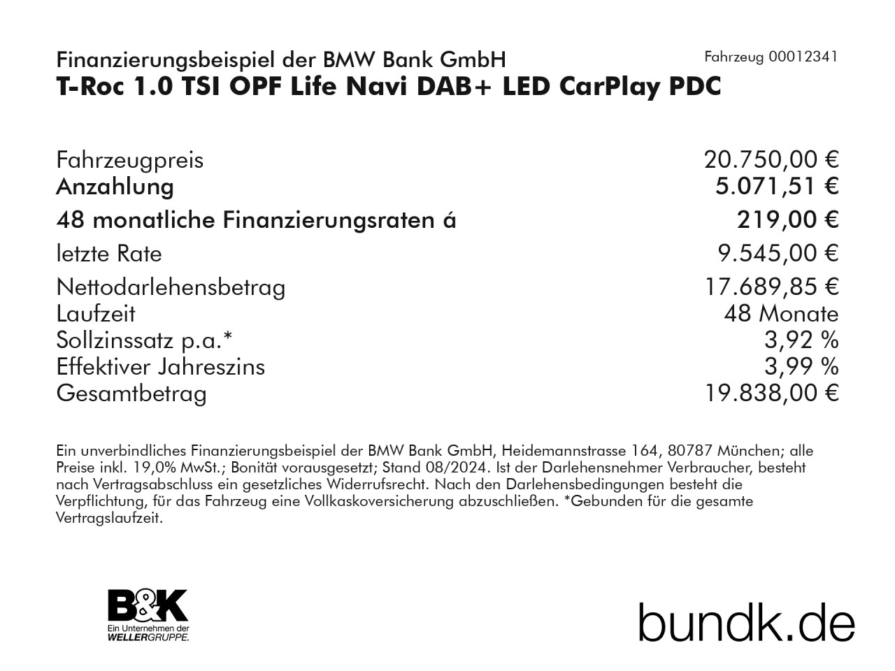 Bild 2 | VOLKSWAGEN T-Roc 1.0 TSI OPF Life Navi DAB+ LED CarPlay PDC